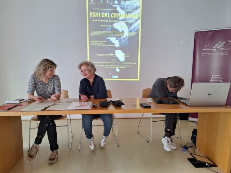 Gorizia ECHI DAL COTONIFICIO Sala Trgovski dom